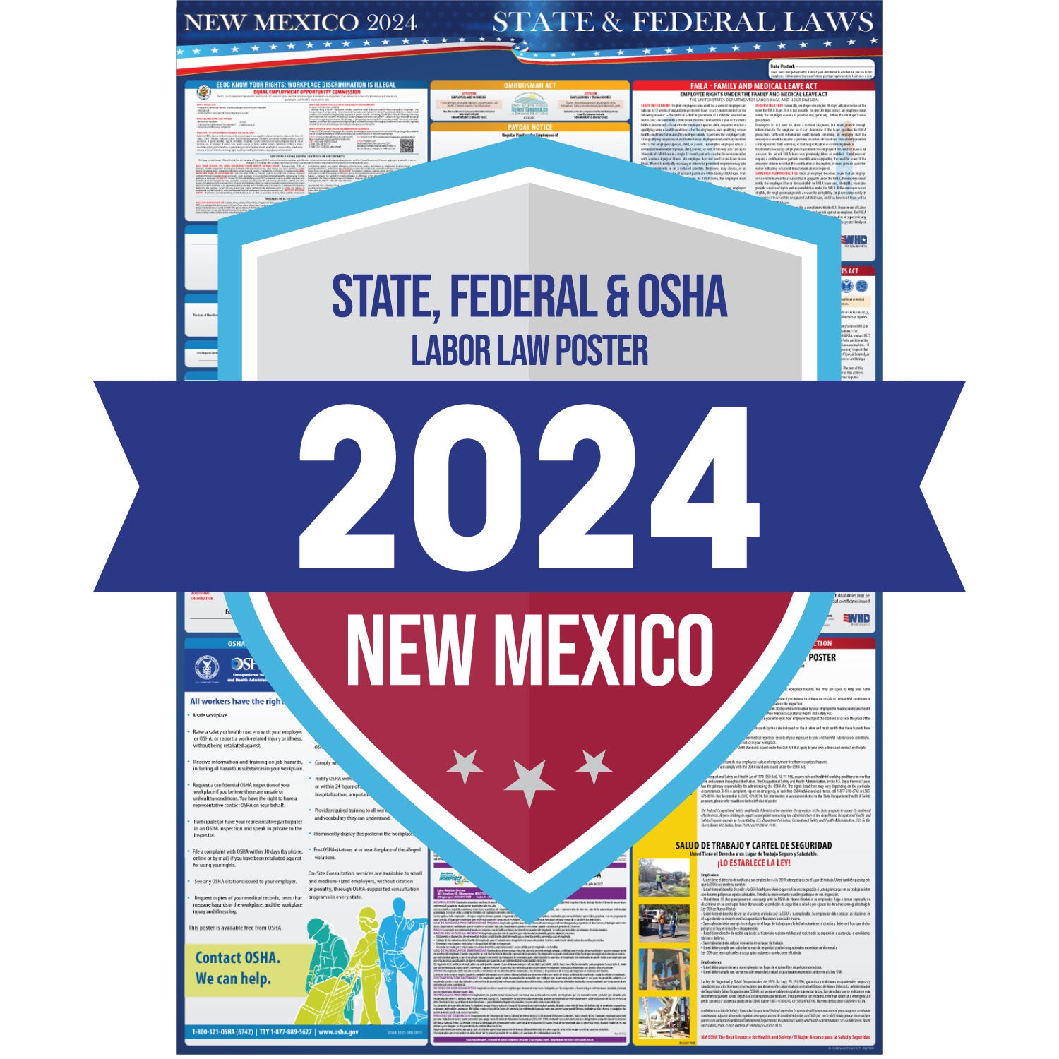 New Mexico Labor Law Poster State Labor Poster