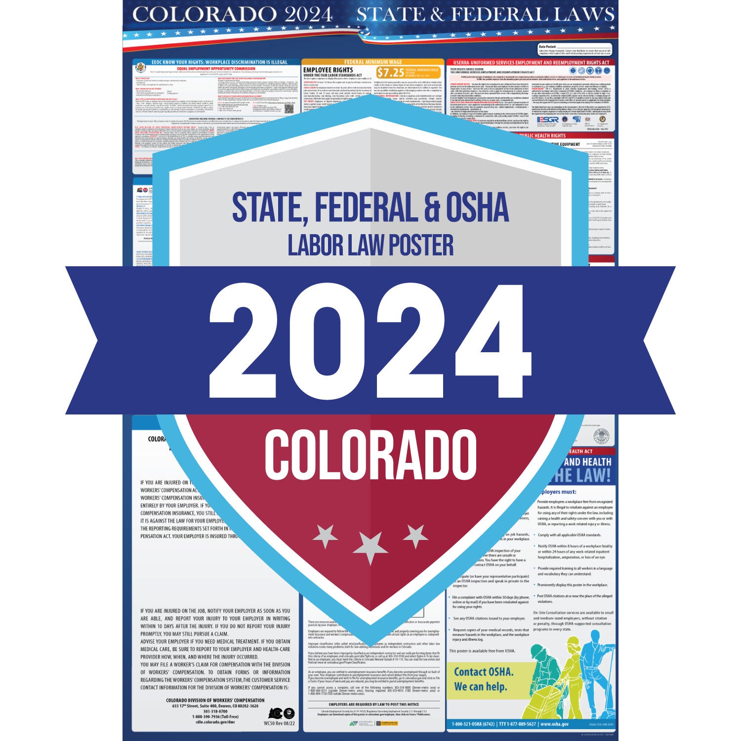 Colorado Labor Law Poster State Labor Poster